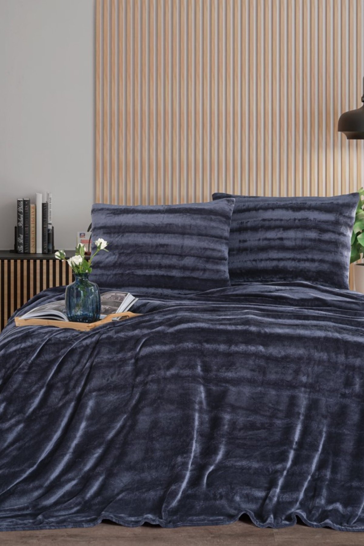 ZEBRA CASA Cozy Çift Kişilik Battaniye Takımı