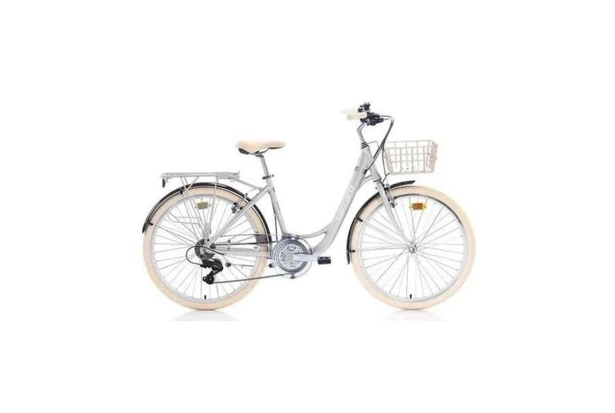 Carraro Juliet 26 Jant 430H 21V VFren Şehir Bisikleti Gri Krem