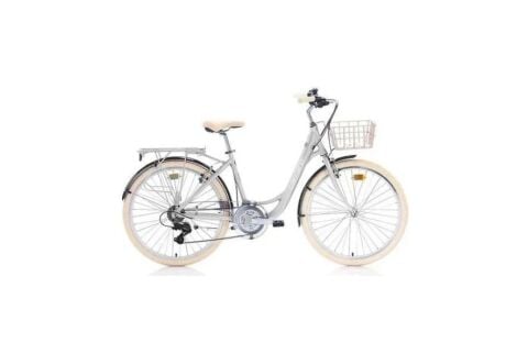 Carraro Juliet 26 Jant 430H 21V VFren Şehir Bisikleti Gri Krem