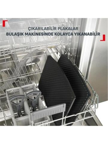 Tefal Toast Expert Max Elektrikli Izgara Ve Tost Makinesi Gri
