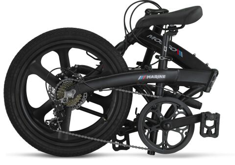 Mosso Marine 20 Jant 12K H.Disk 7 Vites Katlanır Bisiklet Mat Siyah