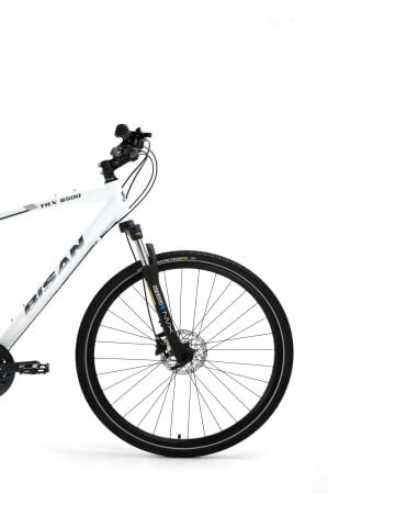 Bisan TRX 8500 700C 50CM Şehir Bisikleti Mat Beyaz Lacivert