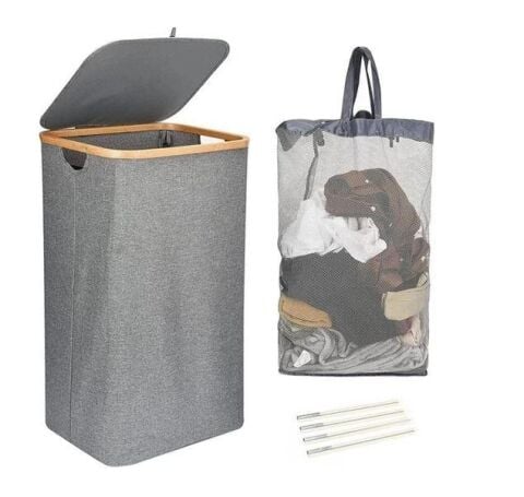 TConcept Katlanabilir 3'lü Çamaşır Sepeti 50L-70L-100L