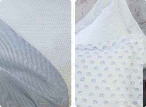 Çift Kişilik Oliver Blue Bambu Pike Seti