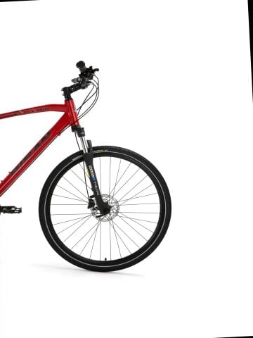 Bisan TRX 8500 700C 54 CM Şehir Bisiklet Mat Kırmızı-Siyah