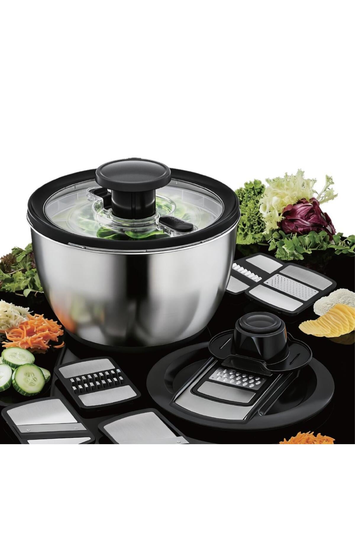 Mien Salata Kurutucu Rende Seti 5 Litre ZF2521