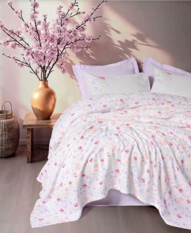 Estiva Tek Kişilik Pike Takımı Winsome Lila