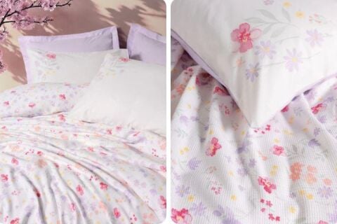 Estiva Tek Kişilik Pike Takımı Winsome Lila