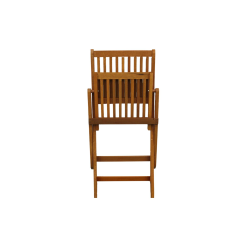 T. Concept Ahşap Kollu Katlanır Sandalye,Bahçe Balkon Teras