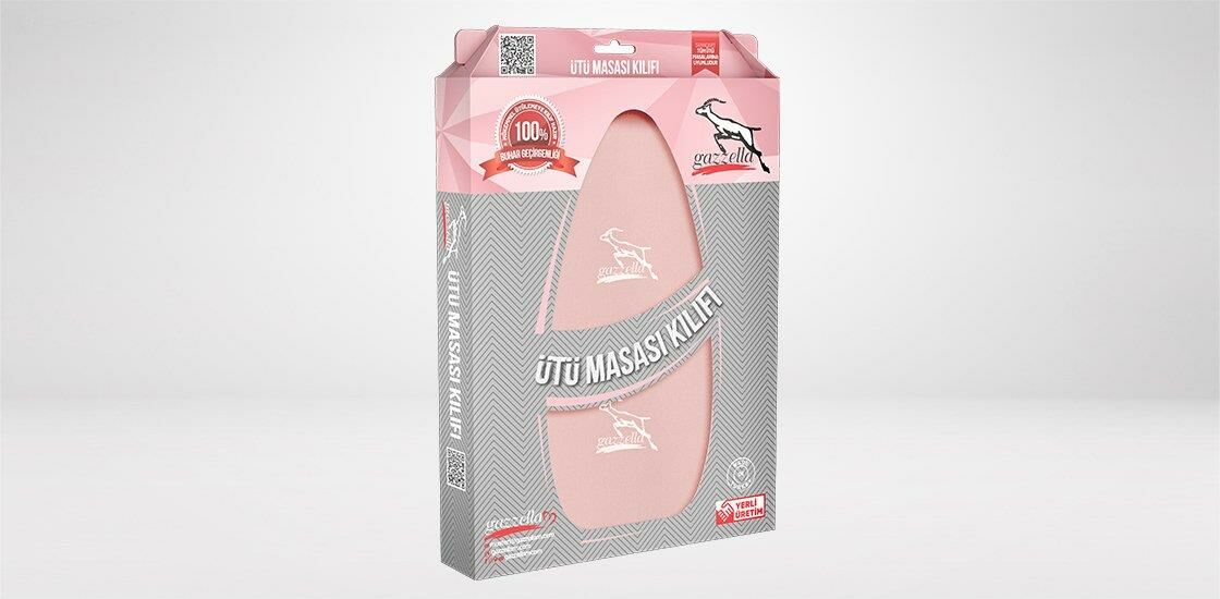 Gazella Ütü Masası Kılıfı Onboard Pembe