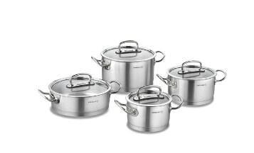 8parça Tencere Seti PROLİNE Inox