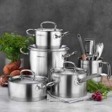 8parça Tencere Seti PROLİNE Inox