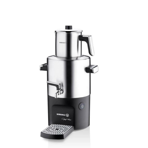 Korkmaz Dayanıklı Paslanmaz Çelik  Çayşef Home Semaver A844 Inox/Satin