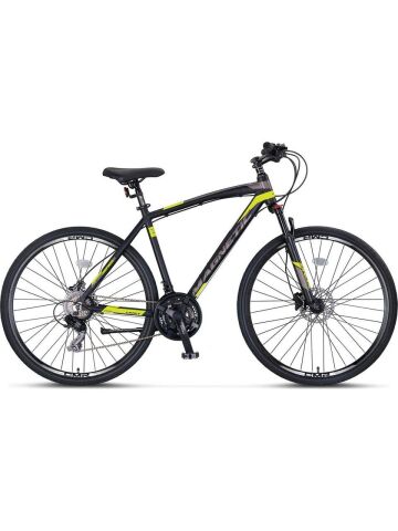 Ümit Magnetic 28 Jant 51K H.Disk 21 Vites Şehir Bisikleti Black Lime