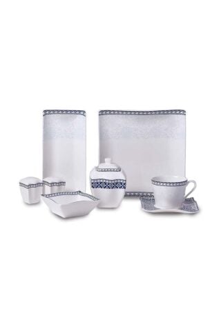 A8589 LİNK Kare 28prç Kahvaltı Takımı