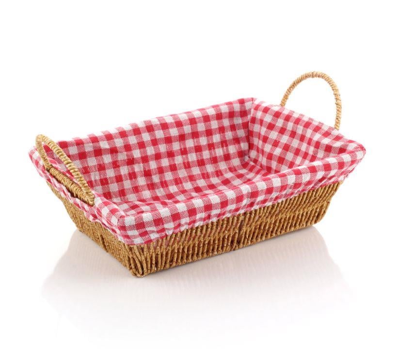 Mien-9T12 Rattan Dikdörtgen Ekmeklik