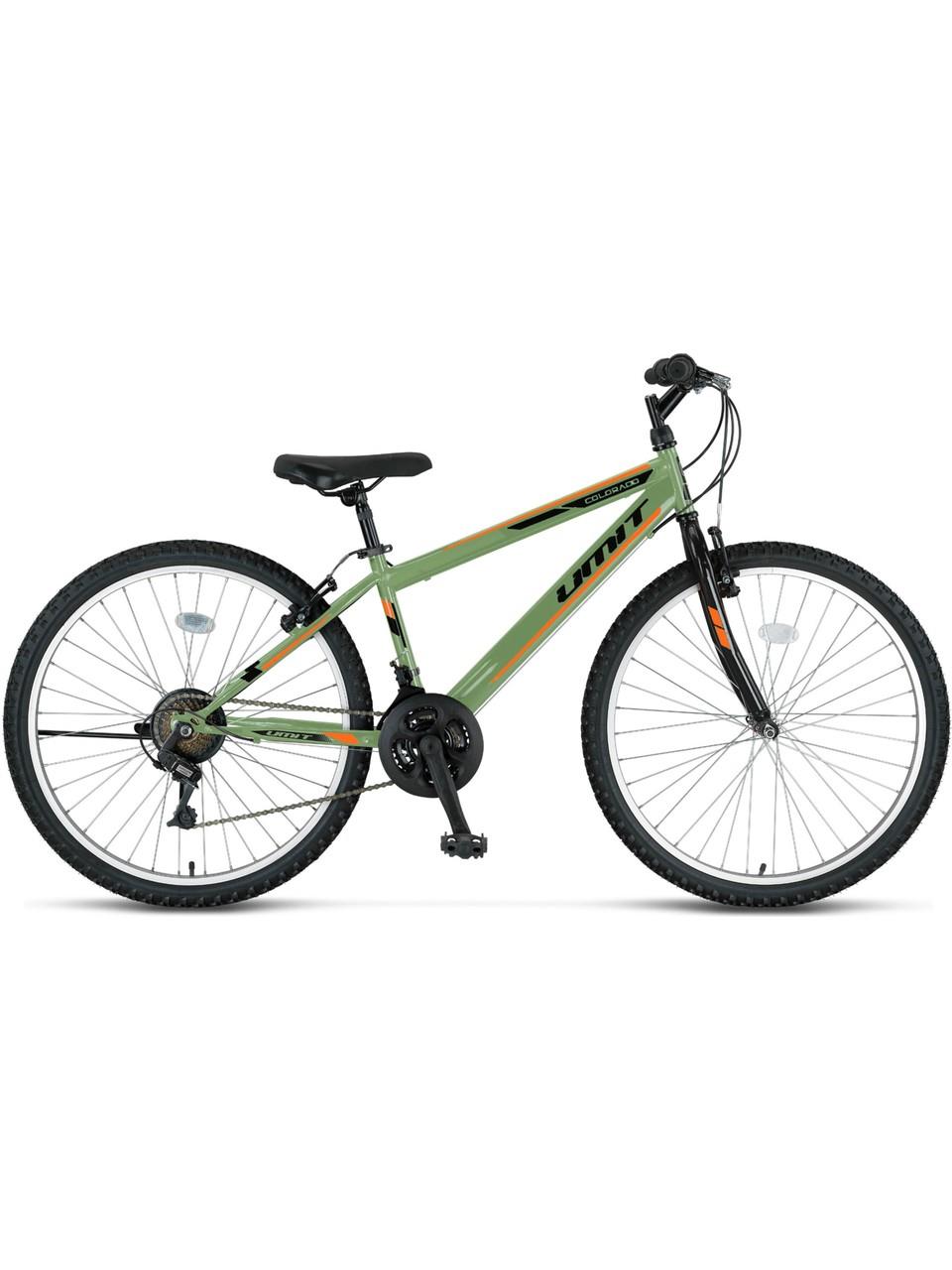 Ümit Colorado 26 Jant 14K V Fren 21 Vites Dağ Bisikleti Olive Green Siyah