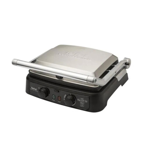 Tefal Gourmet Minute Inox Dayanıklı Paslanmaz Çelik Elektrikli Izgara ve Tost Makinesi