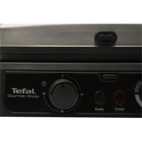 Tefal Gourmet Minute Inox Dayanıklı Paslanmaz Çelik Elektrikli Izgara ve Tost Makinesi
