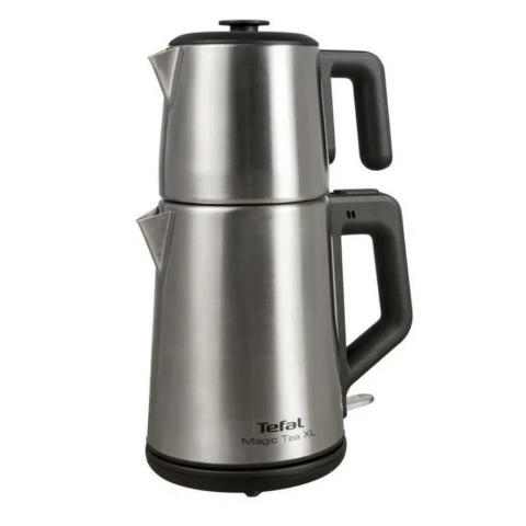 Tefal Magic Tea XL Dayanıklı Paslanmaz Çelik Çay Makinesi