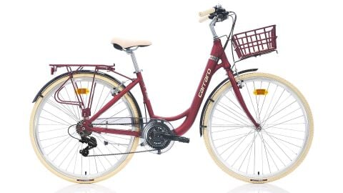 Carraro Juliet 26 Jant 430H 21 Vites V Fren Şehir Bisikleti Mat Mürdüm Krom