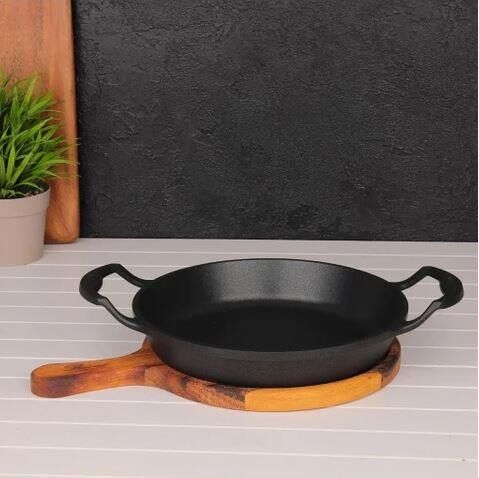 Brioni Diamond Ahşap Sunumluklu Sahan 22CM