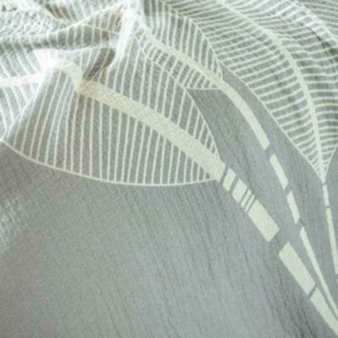 Apricitas Home Muslin Çift Kişilik Yatak Örtülü Nevresim Takımı June Gri