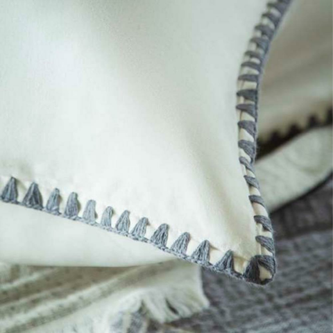 Apricitas Home Muslin Çift Kişilik Yatak Örtülü Nevresim Takımı June Gri