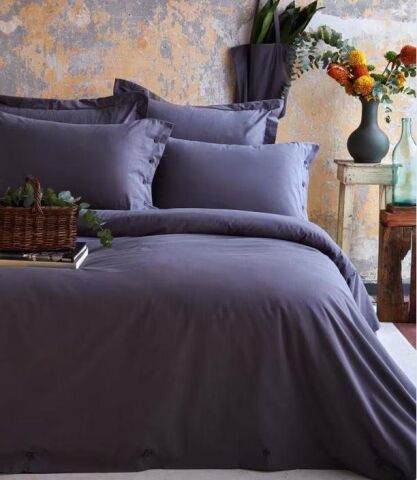 Apricitas Home Essential Çift Kişilik Nevresim Takımı Antrasit