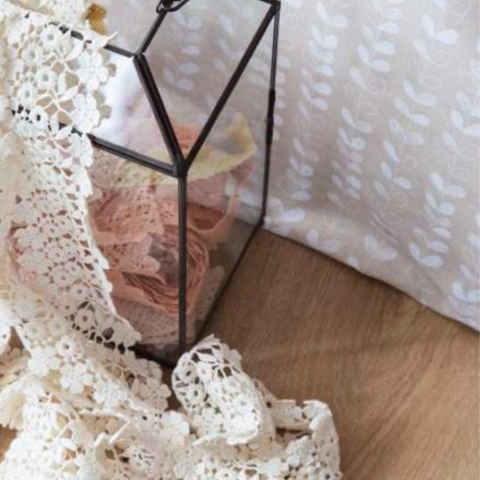 Apricitas Home Pamuk Krep Çift Kişilik Nevresim Takımı Nancy Bej