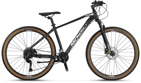 Mosso Black Edition 29 Jant 18K H.Disk 18 Vites Dağ Bisikleti Siyah