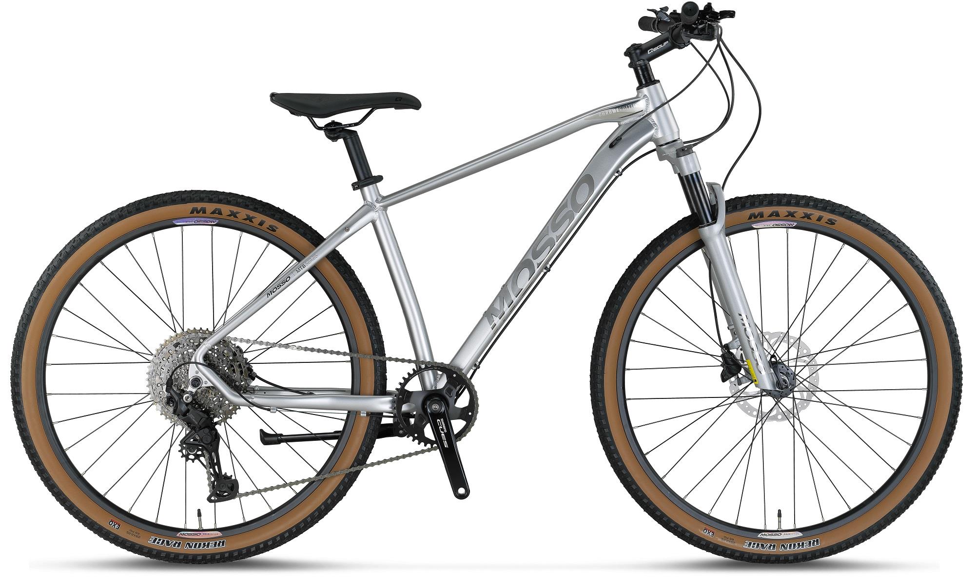 Mosso Chrome Edition 29 Jant 18K H.Disk 11 Vites Dağ Bisikleti Sılver Gri