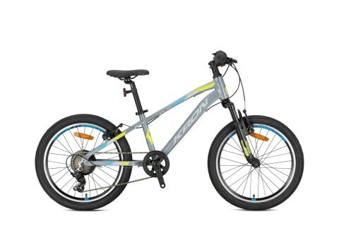 Kron XC75 20 Jant 11K 7 Vites V Fren Çocuk Bisikleti Gri Neon Sarı