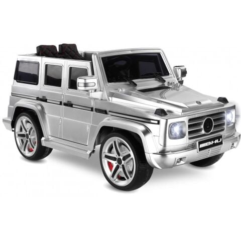 BabyHope 439A BHU12 Akülü Araba Metalik Boyalı Gri