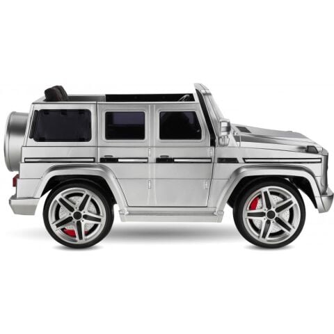 BabyHope 439A BHU12 Akülü Araba Metalik Boyalı Gri