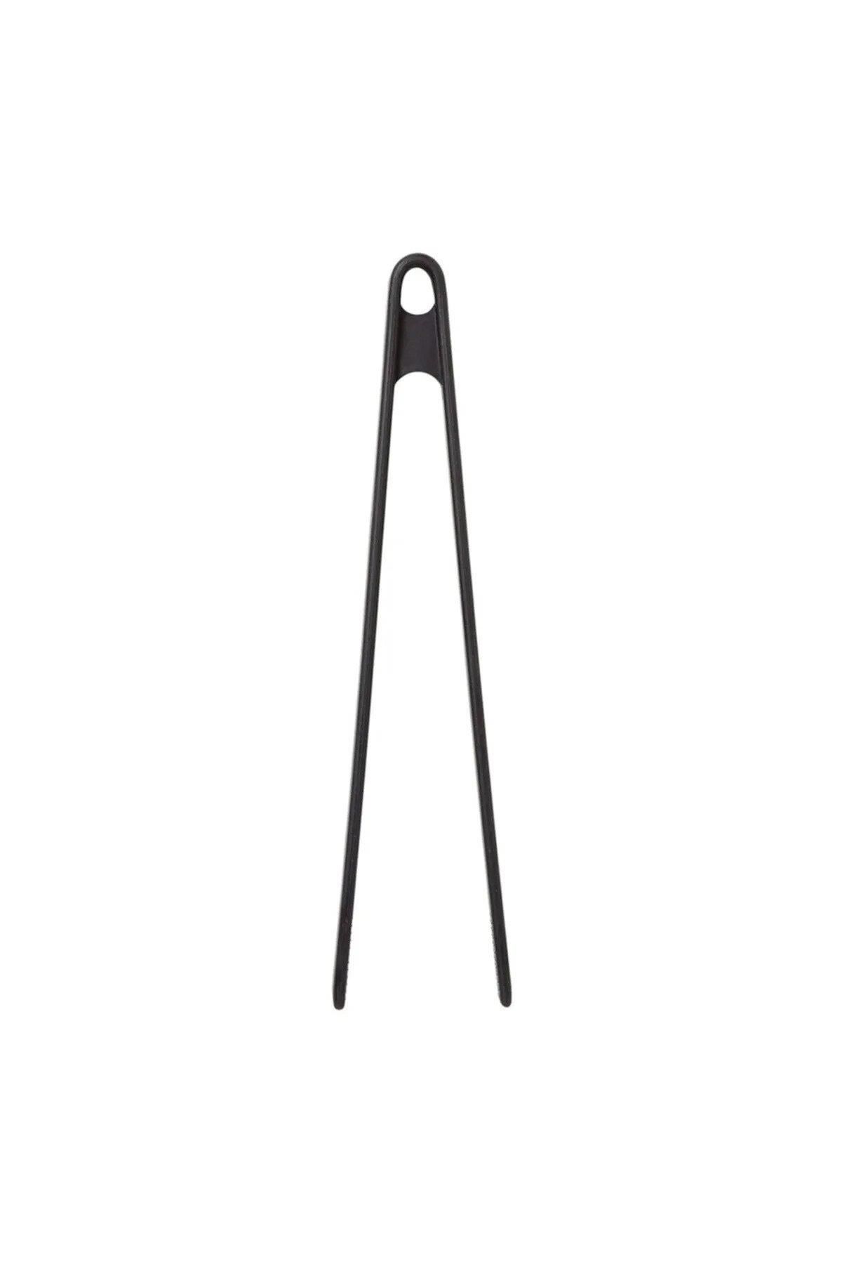 Mien Uzun Silikon Maşa Siyah 29 cm