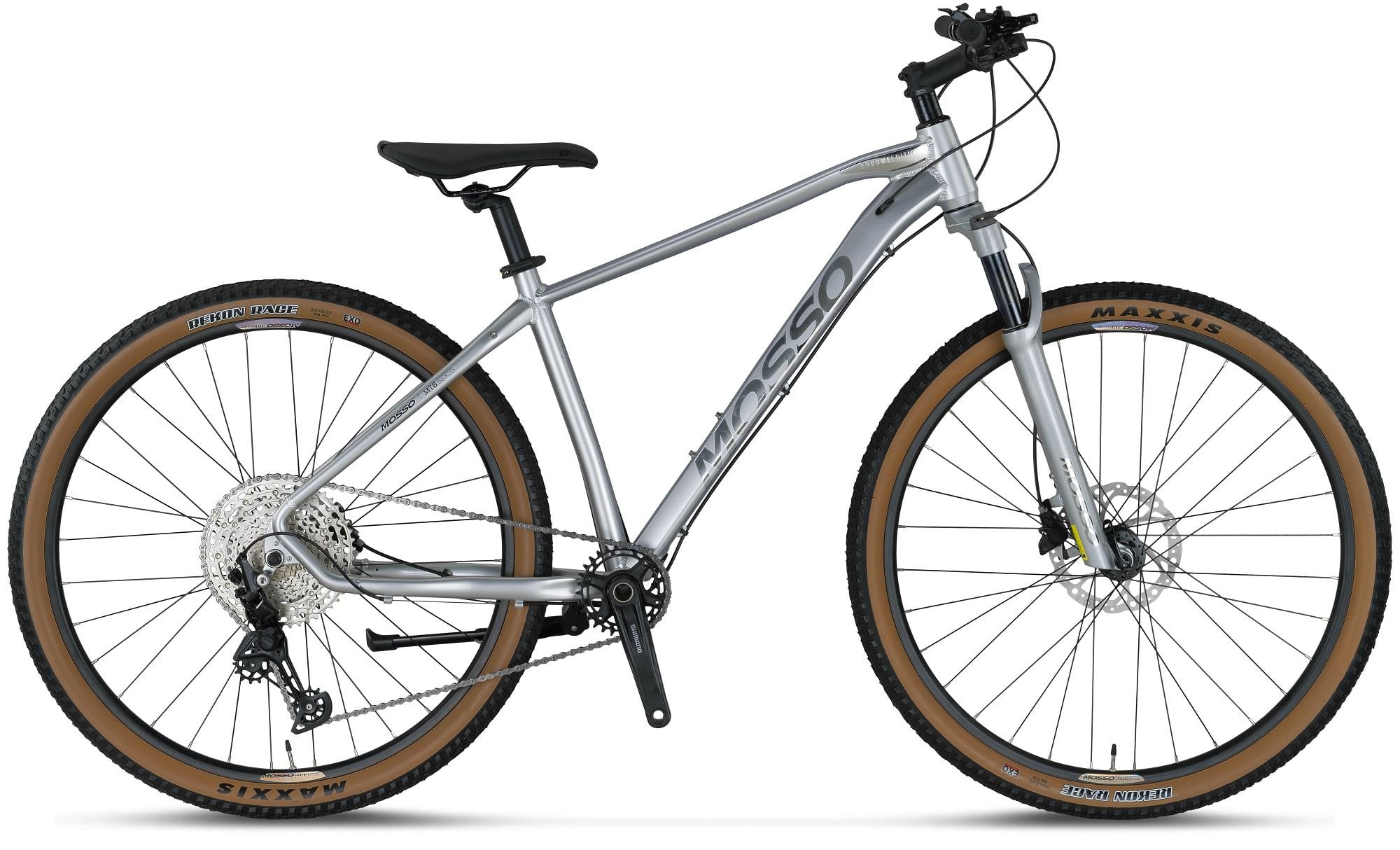 Mosso Chrome Edition 29 Jant 16K H.Disk 12 Vites Dağ Bisikleti Silver Chrome