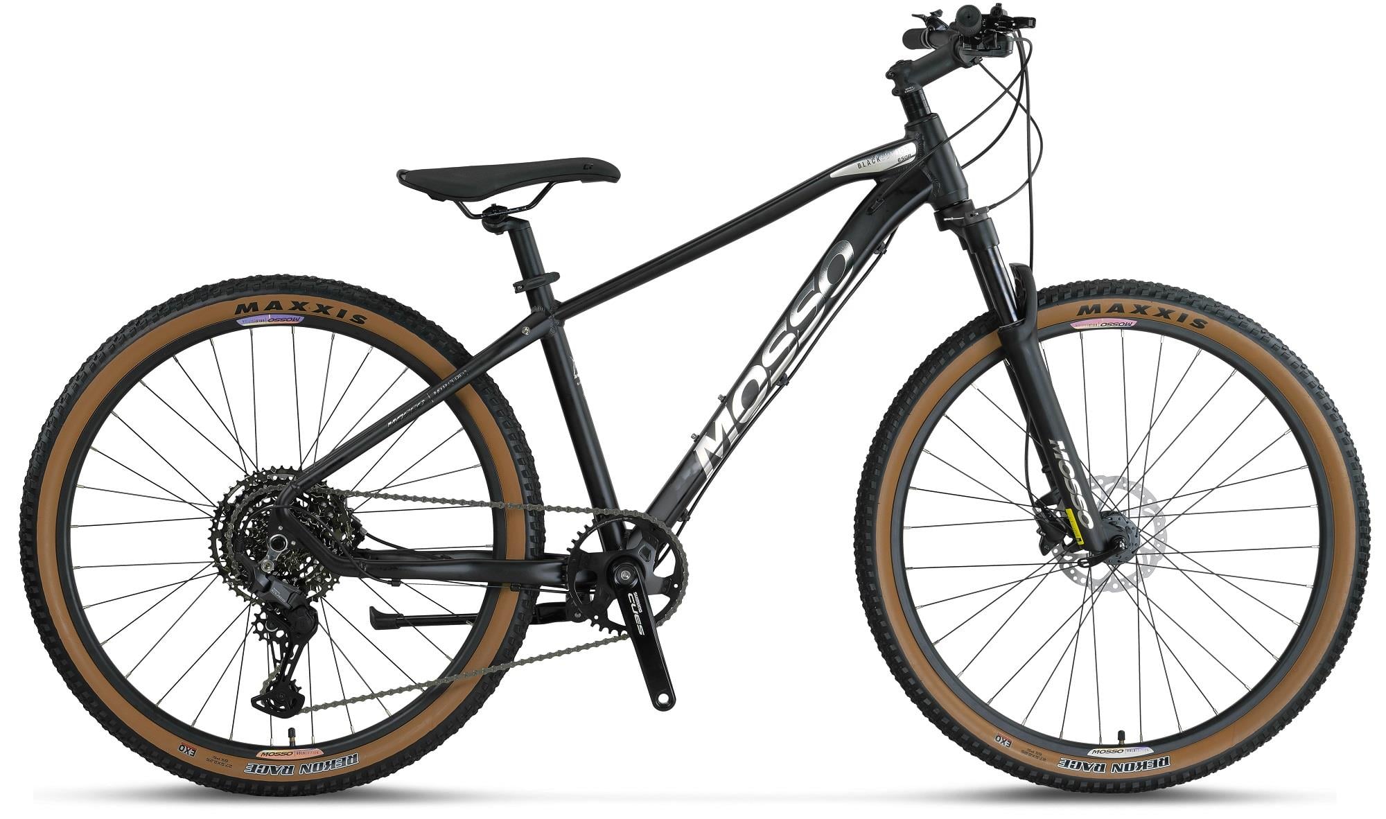 Mosso Black Edition 27.5 Jant 18K H.Disk 18 Vites Dağ Bisikleti Siyah