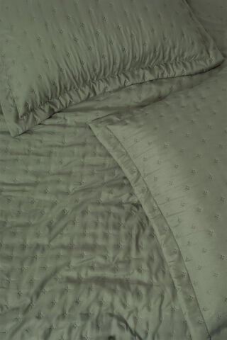 Cotton Box Serra Tek Kişilik Yatak Örtüsü Niva Adaçayı