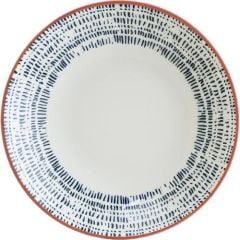 Chichi Home Blue Pino 6 Kişilik Porselen Yemek Takımı 24 parça
