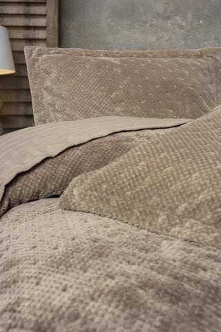 Cotton Box Softnest Çift Kişilik Yatak Örtüsü Boleta Bej