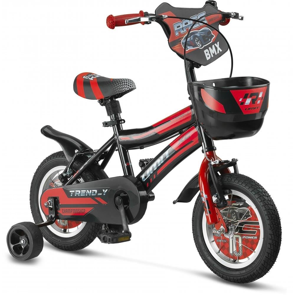 Ümit Trend-Y 16 Jant 1602 V Bmx Erkek Çocuk Bisiklet Siyah Kırmızı