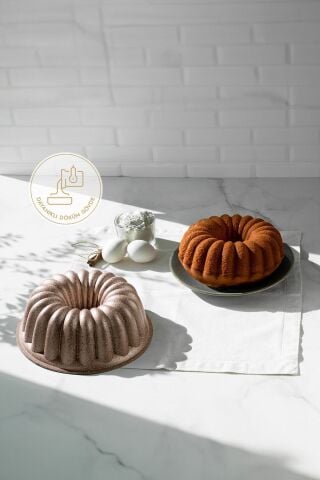 Nehir Açelya Alümünyum Döküm 26 Cm Kek Kalıbı