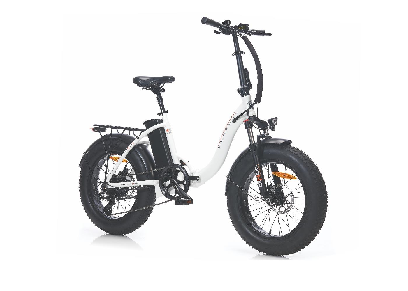 Corelli Voniq-S Eco 20 Jant 42 Folding Fat Bike Elektrikli Bisiklet White