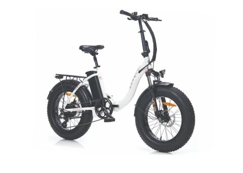 Corelli Voniq-S Eco 20 Jant 42 Folding Fat Bike Elektrikli Bisiklet White