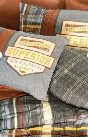 Cotton Box Masculine Çift Kişilik Nevresim Takımı Ramiro Tarçın