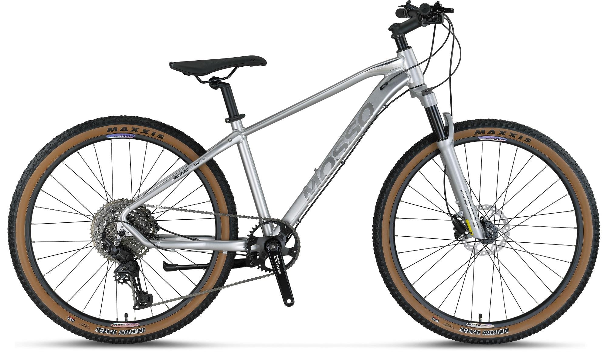 Mosso Chrome Edition 27.5 Jant 18K H.Disk 11 Vites Dağ Bisikleti Silver Chrome