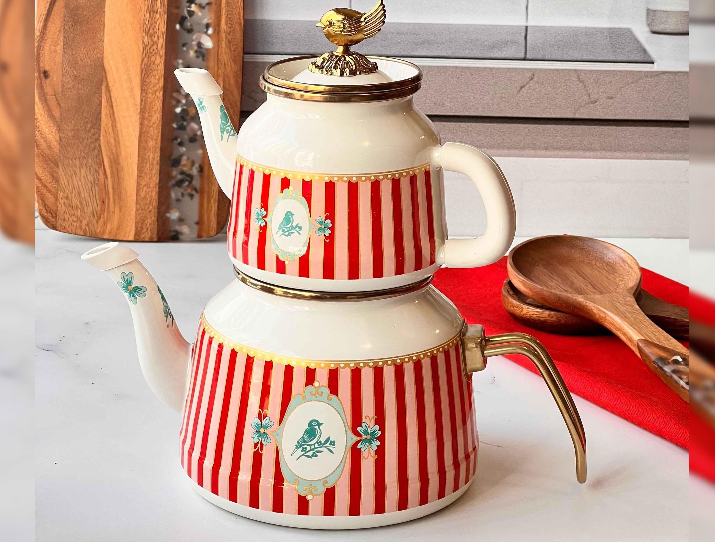 Bellisima Emaye Çaydanlık