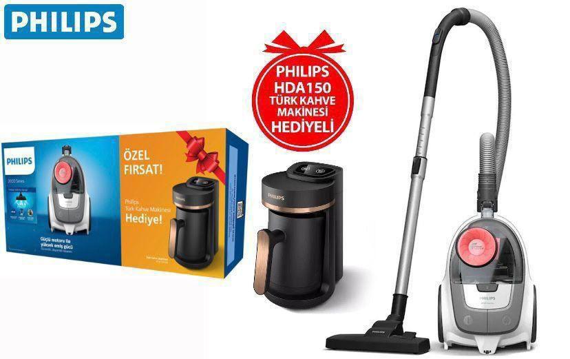 XB2142/09 Torbasız Süpürge HDA150 Hediyeli