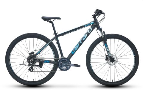Carraro Force 750 482H 24-V H.Disk Dağ Bisikleti Mat Siyah-Mavi